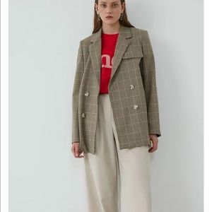 WConcept EN OR Beige Waist Line Control Over blazer